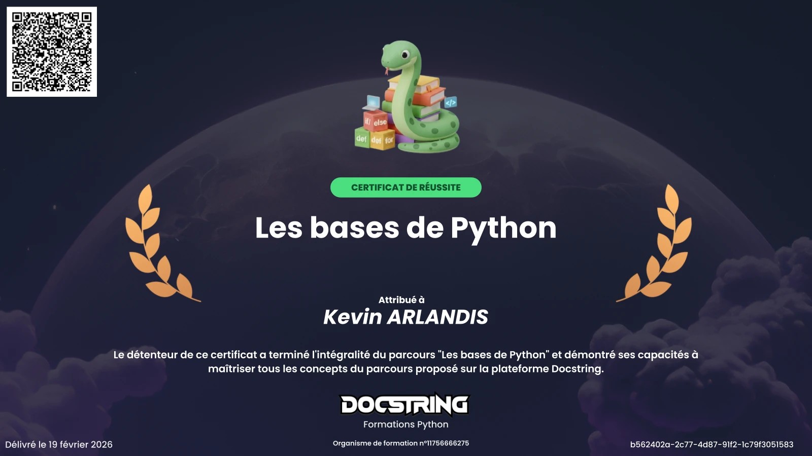 John Doe - Développeur web freelance